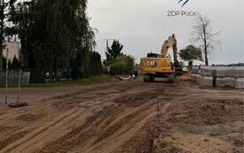 Galeria aktualności Prace na drodze powiatowej nr 1512G na odcinku Puck &ndash; Błądzikowo w toku! 1