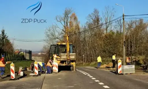 Ruszyła budowa przejścia dla pieszych w Brzynie!