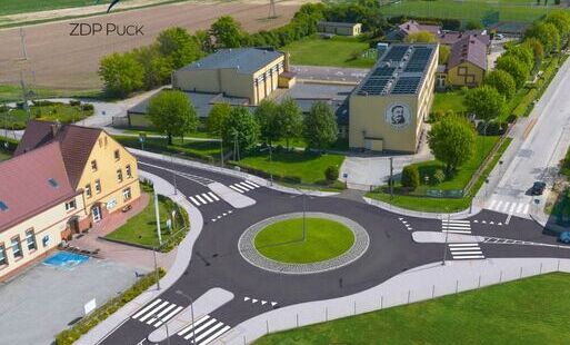 Trwa przetarg na roboty budowlane pn.: „Rozbudowa skrzyżowania dróg powiatowych nr 1513G (ul. Lipowa) oraz 1511G (ul. Pucka) w miejscowości Żelistrzewo”