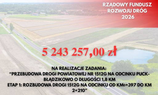 Świetna wiadomość dla mieszkańców Powiatu Puckiego!