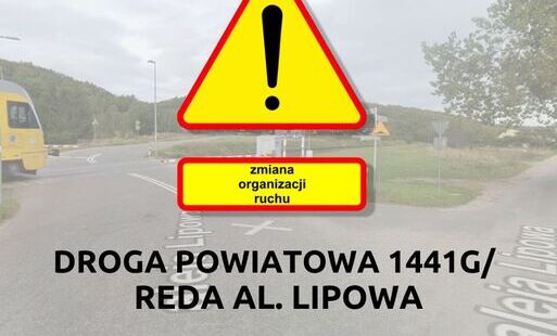 Uwaga kierowcy i mieszkańcy naprawa przejazdu kolejowo-drogowego linii kolejowej nr 213 na skrzyżowaniu drogi powiatowej nr 1441G / al. Lipowa w Redzie!
